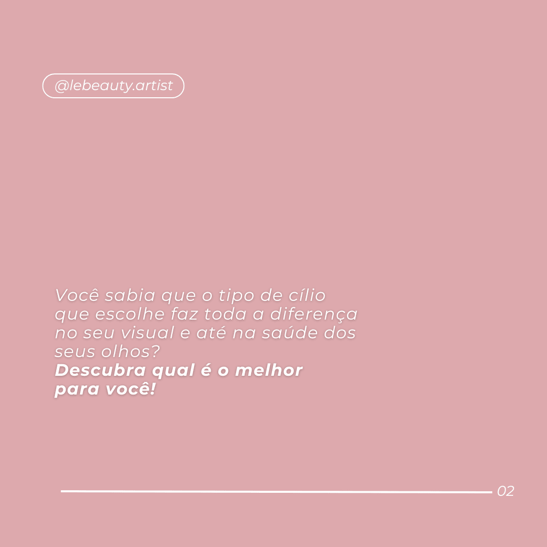 Cílios postiços ou extensão (2)