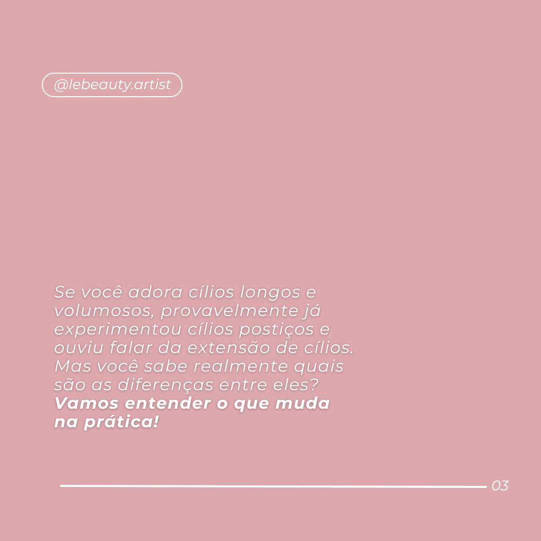 Cílios postiços ou extensão (3)