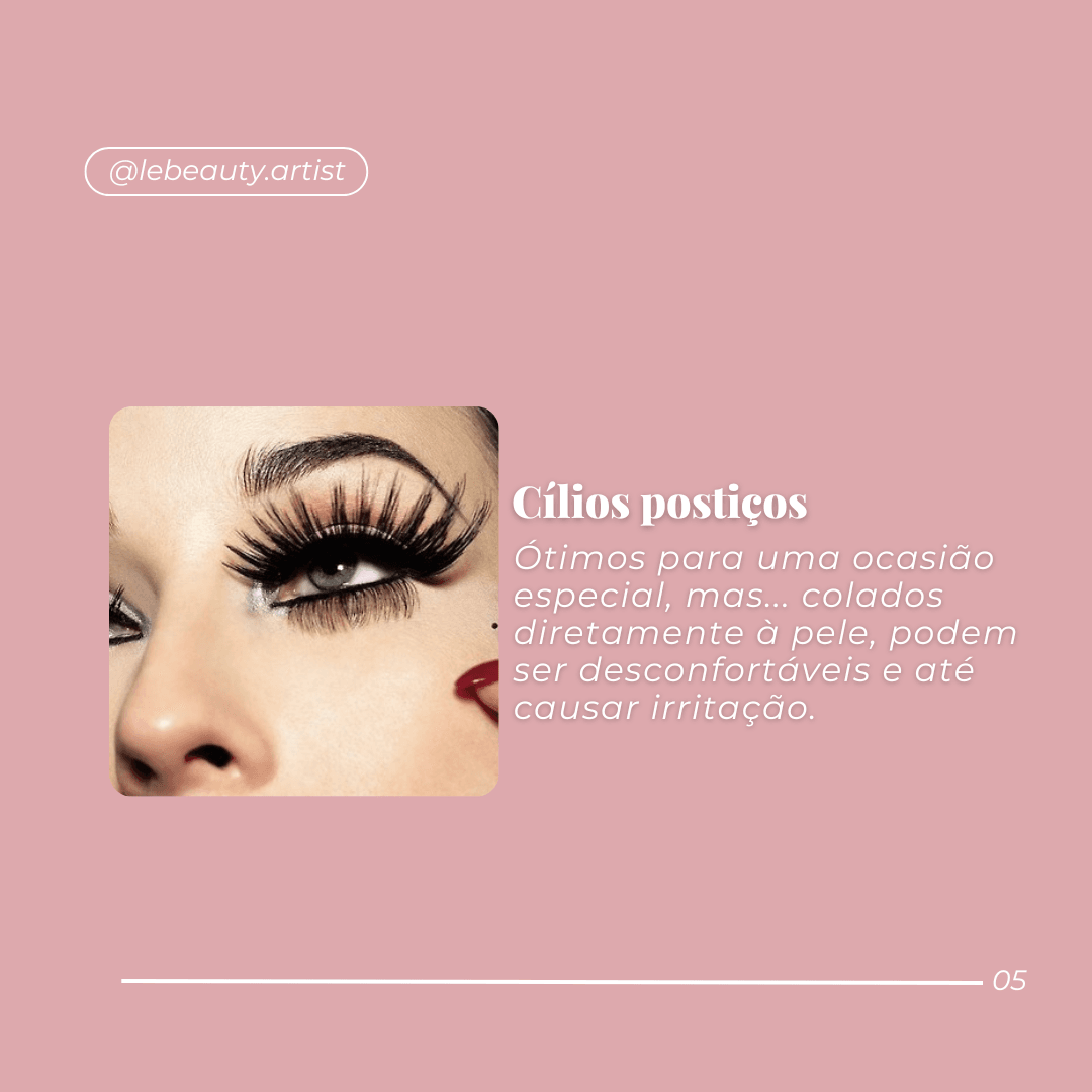 Cílios postiços ou extensão (7)